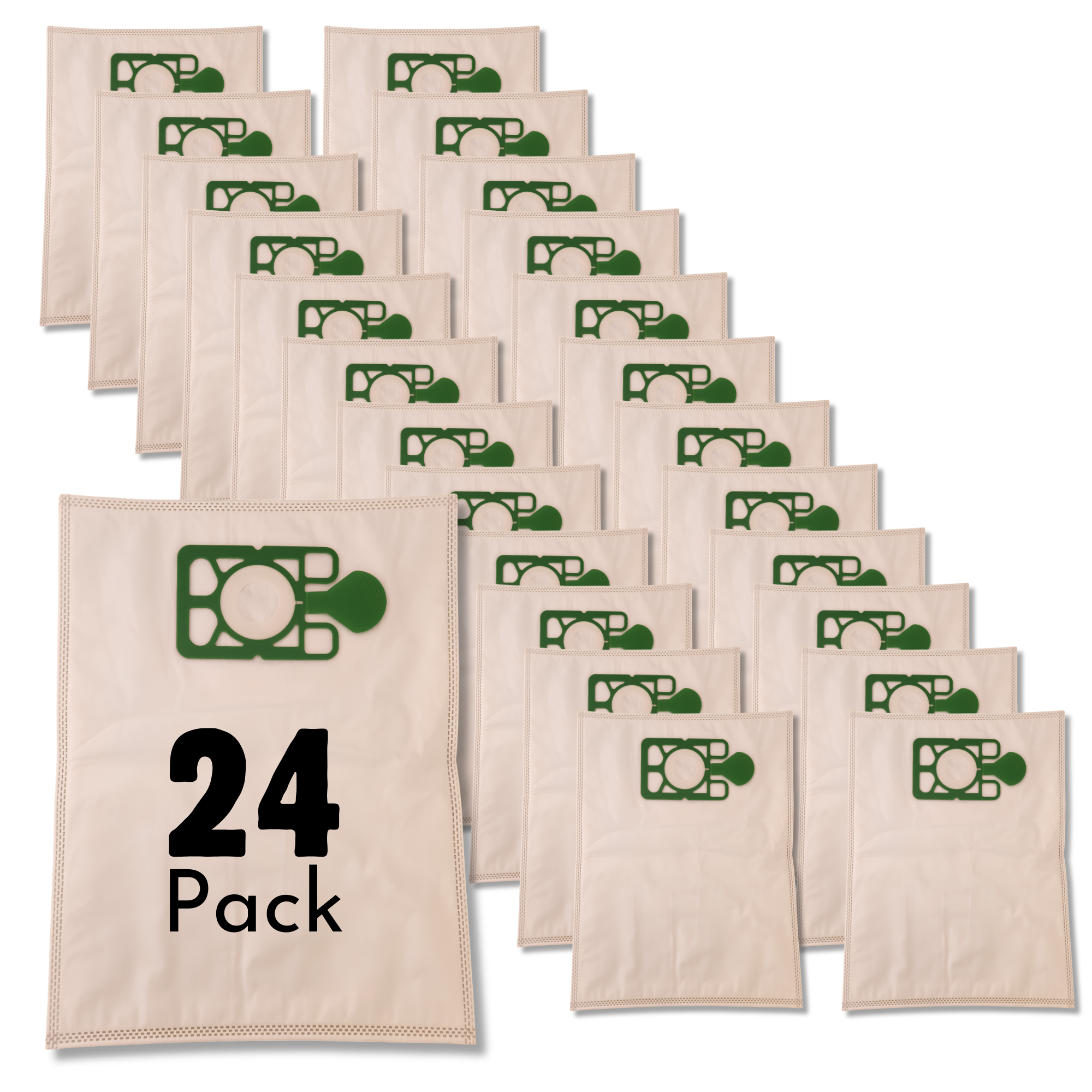 The Better Bundle 24-Pack Replacement Synthetic Allergen Vacuum Cleaner Bags for NuMatic Henry, Hetty, Basil, James – 3-Ply Filtration System Captures 99.7% of Particles – The Better Bundle. - VacBagsUSA